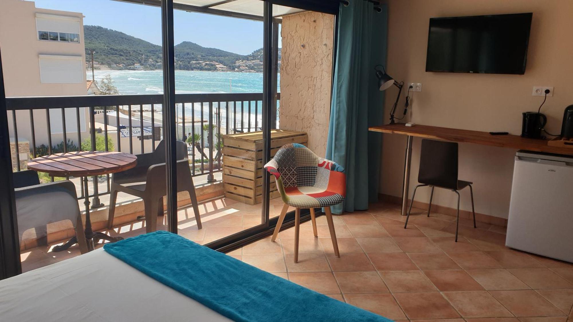 Hotel Chanteplage Saint-Cyr-sur-Mer Ruang foto
