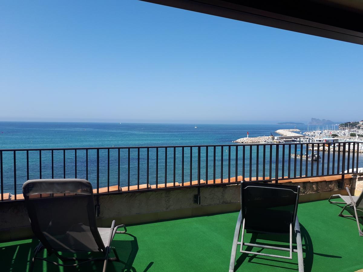 Hotel Chanteplage Saint-Cyr-sur-Mer Bagian luar foto