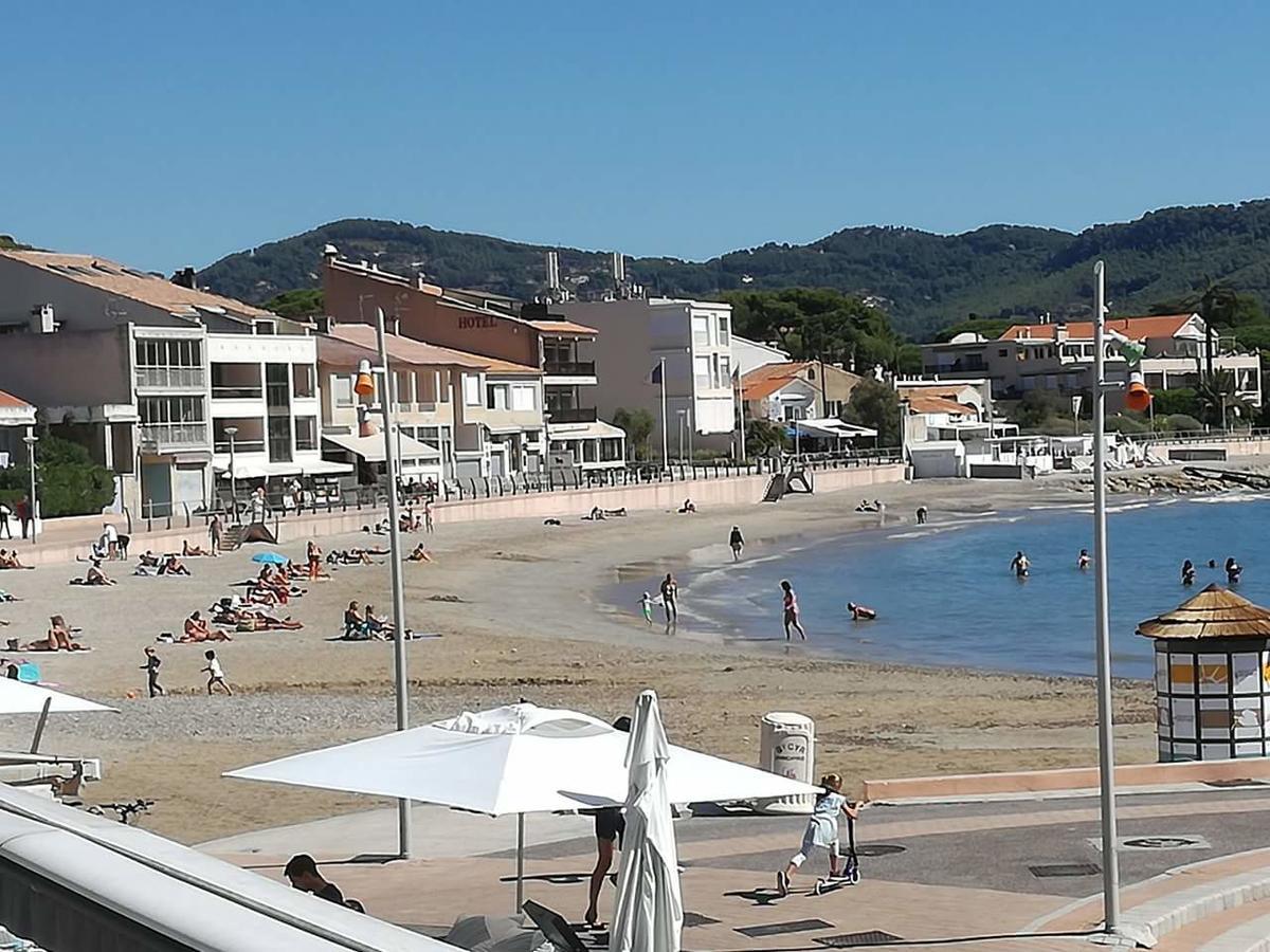 Hotel Chanteplage Saint-Cyr-sur-Mer Bagian luar foto